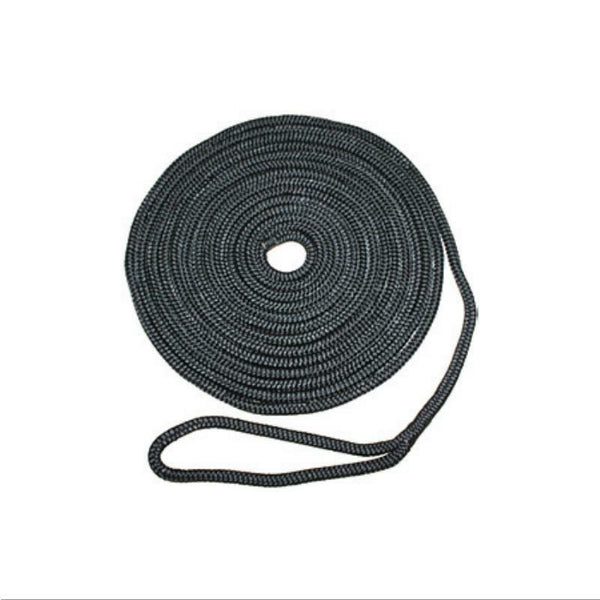 Black Polyester Dock Lines - Black - 16mm