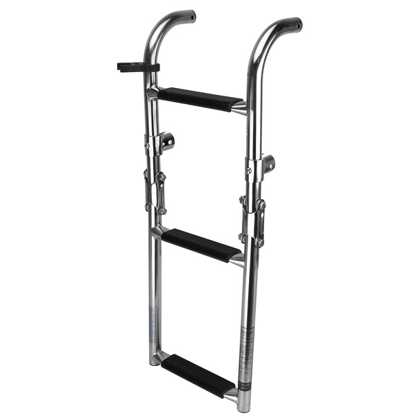 Ocenasouth Stainless Steel Folding 2-Step Transom Boat Ladder – MA 031