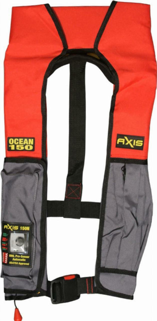 Inflatable - Approved Ocean 150 Life Jacket - Automatic Full Length