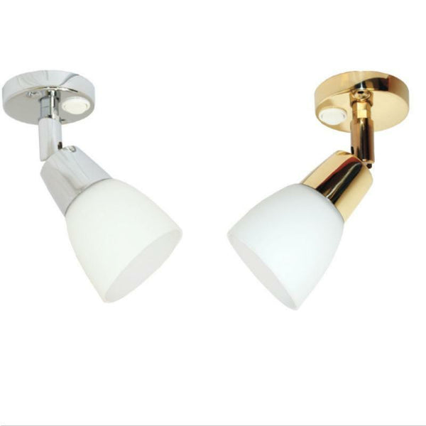 LED Bunk Lights - Brass/Stainless Steel
