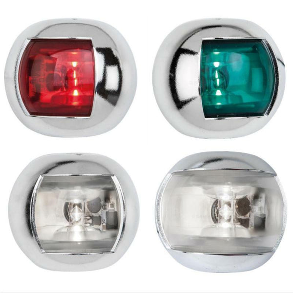 LED Orsa Navigation Lights - Chrome