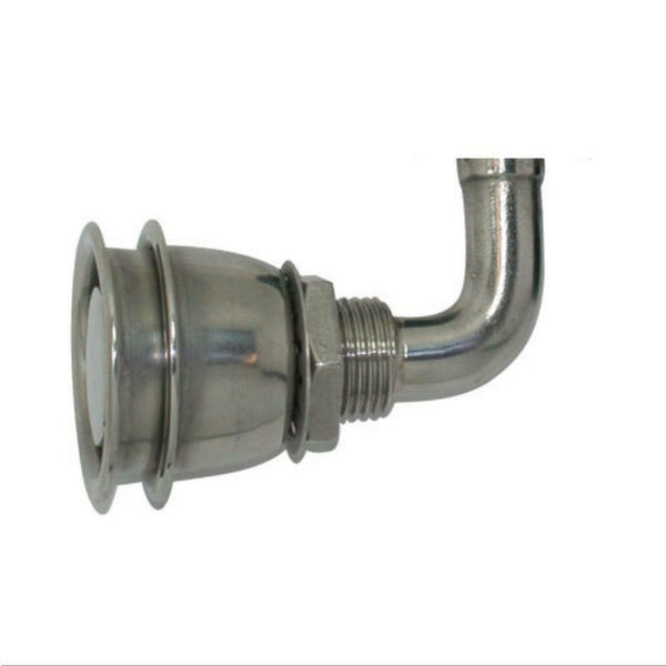 Marine Town Fuel Breather - Recessed Stainless Steel