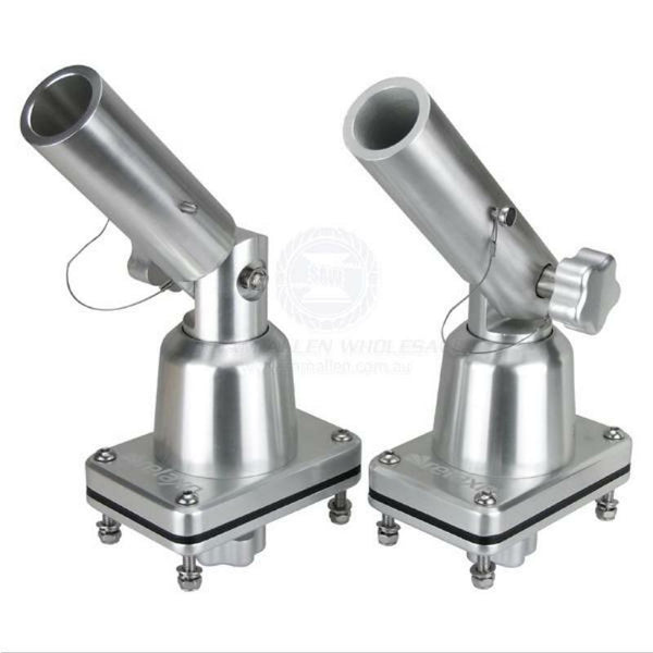 Outrigger Mount Alloy 38mm Pair-SAW-Cassell Marine