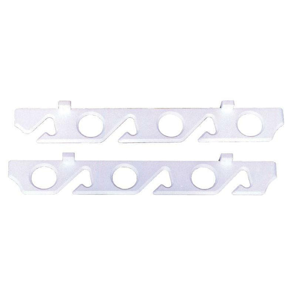 Rod Storage Racks - White Polymer (pair)