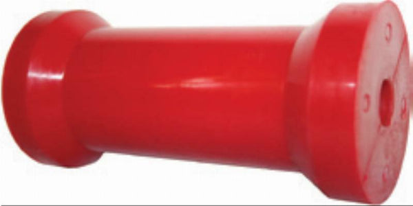 Trailer Roller - Poly Red Keel Rollers