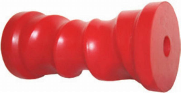 Trailer Roller - Poly Red Self-Centreing