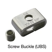 UBS012/100 - Screw Buckle to suit UBB012-30P or UBB012-30R