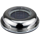VENTILATION EXHAUST FAN - SOLAR POWERED - STAINLESS STEEL