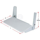 FOOTREST - FOLD UP - ALLOY