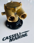 BOAT WATER PUMP JABSCO F6B-9 impeller crank pump 50410-1201 INDMAR PCM