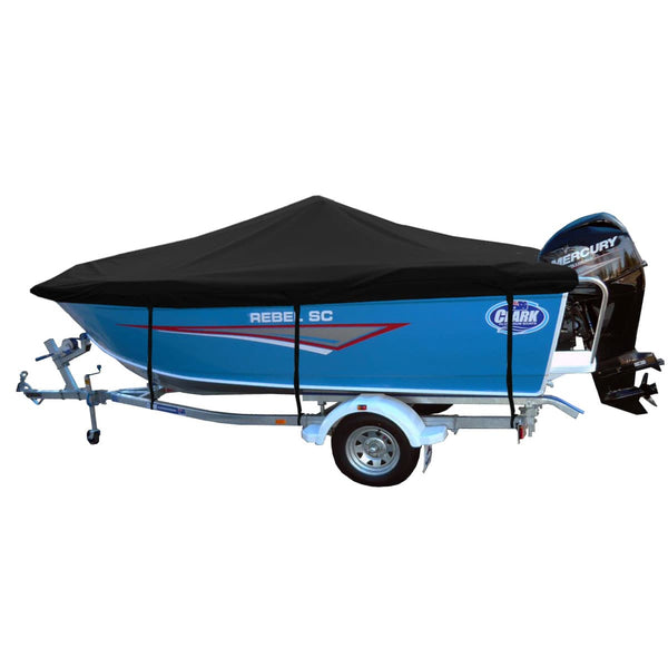 OCEANSOUTH Custom Boat Covers for Clark 460 REBEL SIDE CONSOLE BOAT