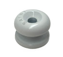 TONNEAU CANOPY BUTTON Aluminum – White