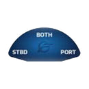 FLOWRITE ACTUATOR DECAL BALLAST STARBOARD - BOTH - PORT