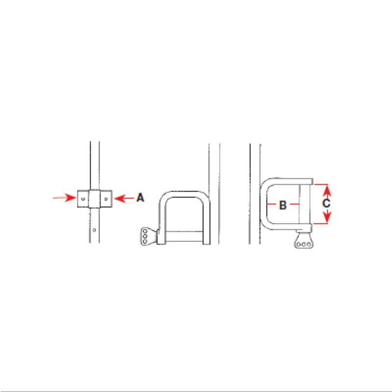 Anchor Riding Light - Clamp On Clear, LED