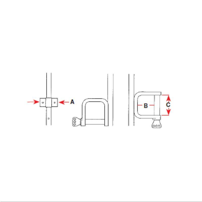 Anchor Riding Light - Clamp On Clear, LED