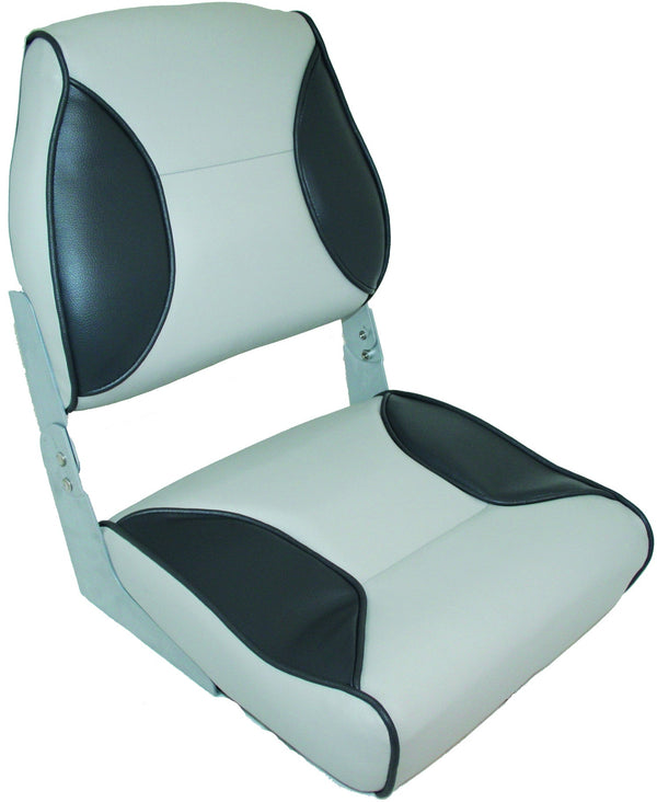 Axis Deluxe Folding Hi Back Seat Charcoal / Grey