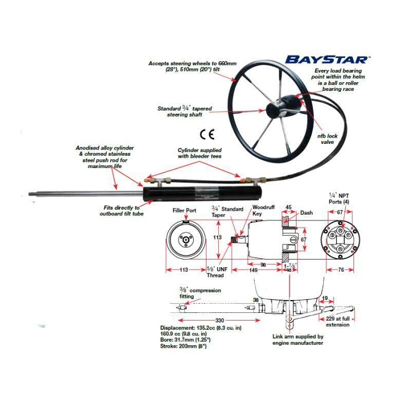 BayStar Side Mount Cylinder