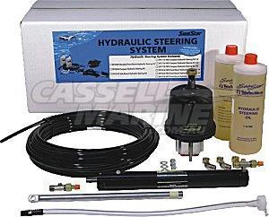 Baystar Side Mount Hydraulic Steering Kit 291570 Standard Helm-BLA-Cassell Marine
