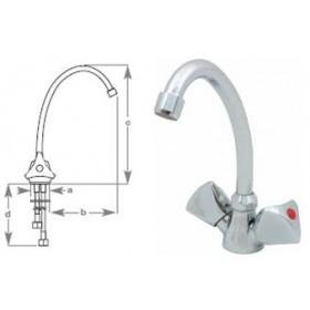 Bermuda Mixer Tap-BLA-Cassell Marine