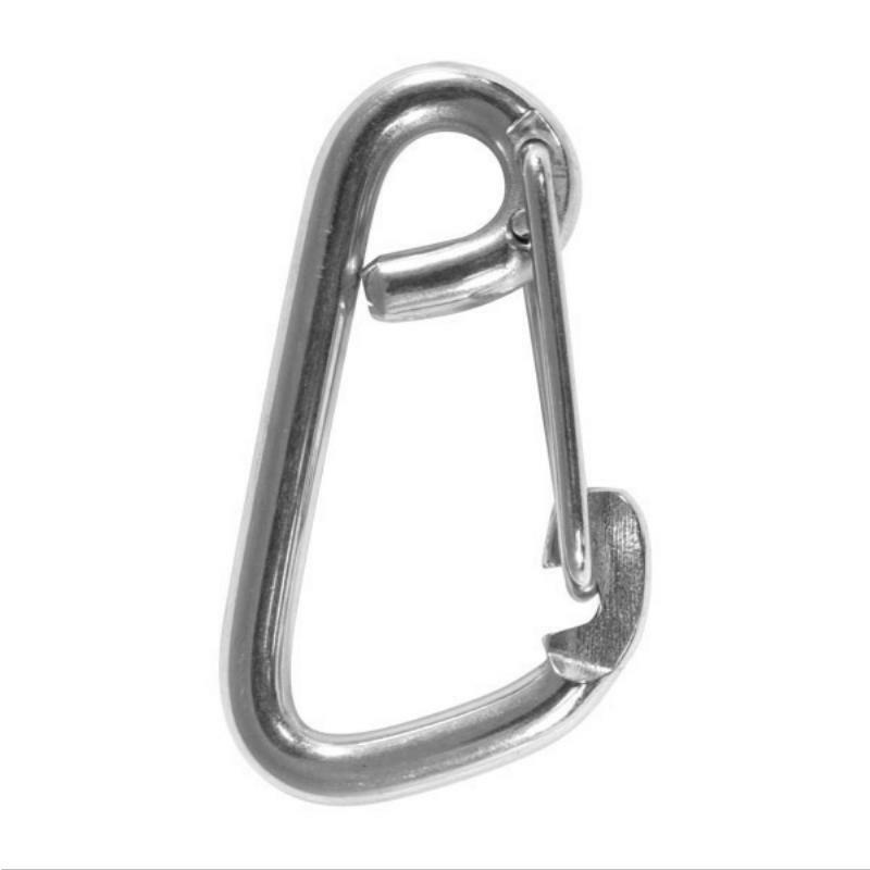 BLA Asymmetric Snap Hooks - Stainless Steel - 80mm