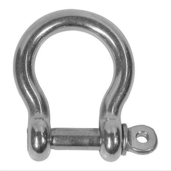 BLA Bow Shackles - Stainless Steel - 6mm Pin