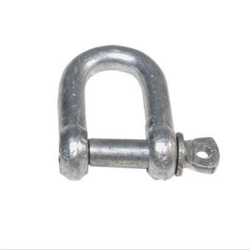 BLA 'D' Shackle - Galvanised - 16mm Pin