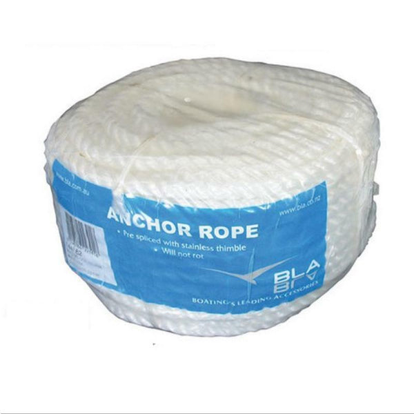 BLA Silver Anchor Rope Coils