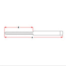 BLA Swage Threaded Terminals - Stainless Steel - 3/16" Wire