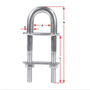 BLA U Bolts - Stainless Steel 316 Grade