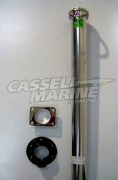 Boat Ski Pole Standard Duty - Tenob THRU DECK-RWB-Cassell Marine