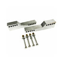 Bobs Machine Shop 2" Setback Transom Spacers with 4 1/2" Bolt Kit, 401-200000