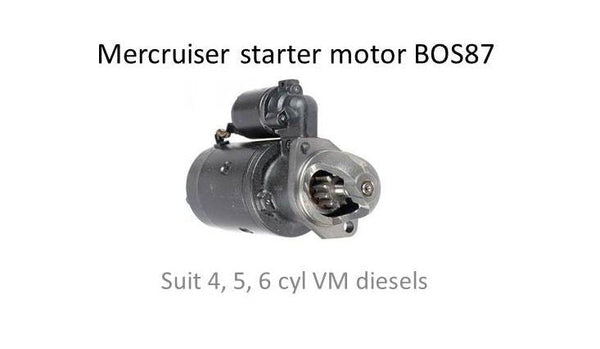 BOS87Mercruiser starter motor