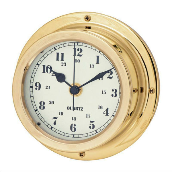 Brass Clock - Enclosed
