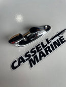 Classic Boat Chrome FAIRLEAD 3 3/4” (95mm) Long