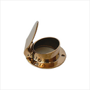 Classic Boat Exhaust Outlet - Vintage Tips Chrome Flap