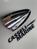 Classic Boat Chrome SHELL VENT SCOOP