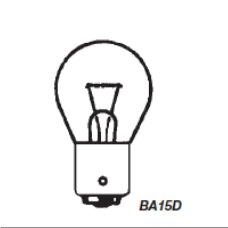 Bulb - Bayonet Parallel Pins, Base BA15D