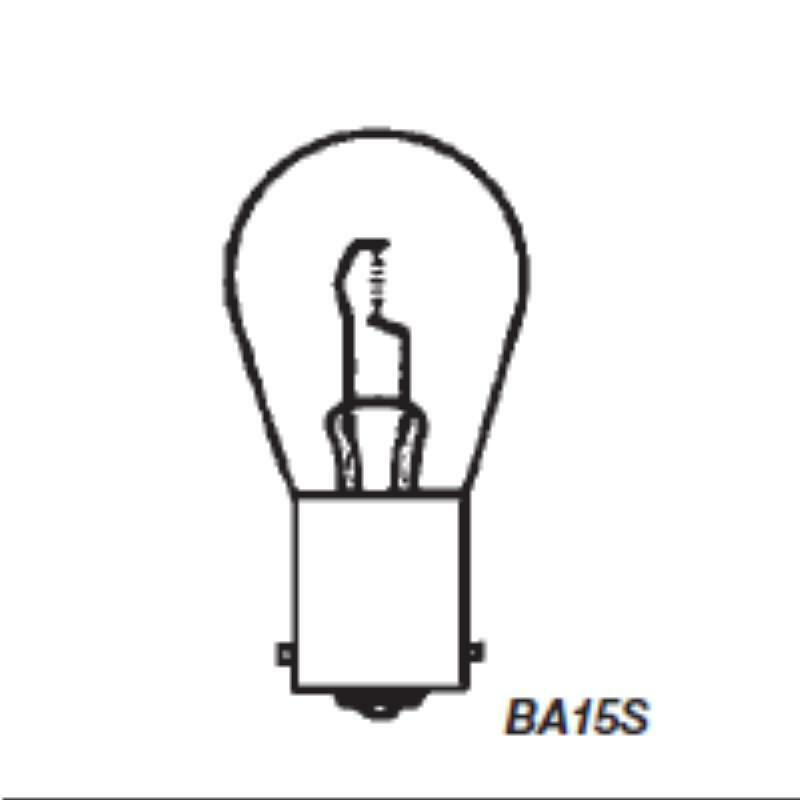 Bulb - Bayonet Parallel Pins, Base BA15S