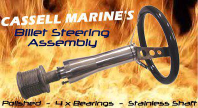 Cassell Billet Steering Column Assembly-Cassell Marine-Cassell Marine
