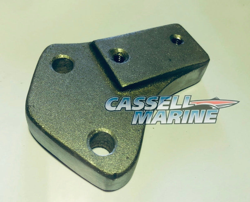 Chev water blank off plate with M.C.E Thermo valve mount-Cassell Marine-Cassell Marine