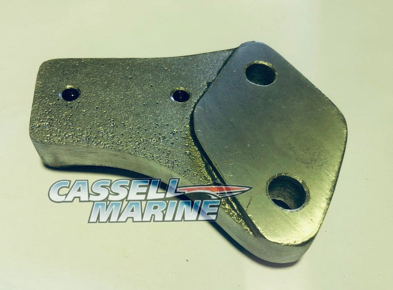 Chev water blank off plate with M.C.E Thermo valve mount-Cassell Marine-Cassell Marine