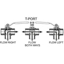 Chrome Plated Brass 'T' Port Ball Valves