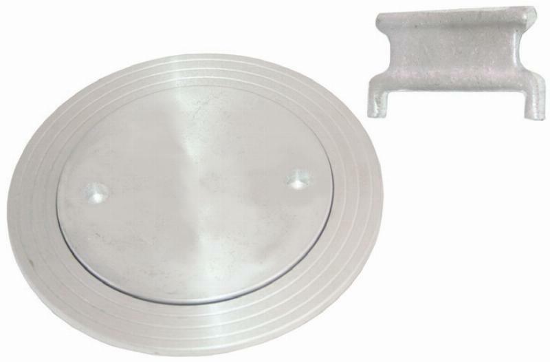 Deck Plate - Round Aluminium