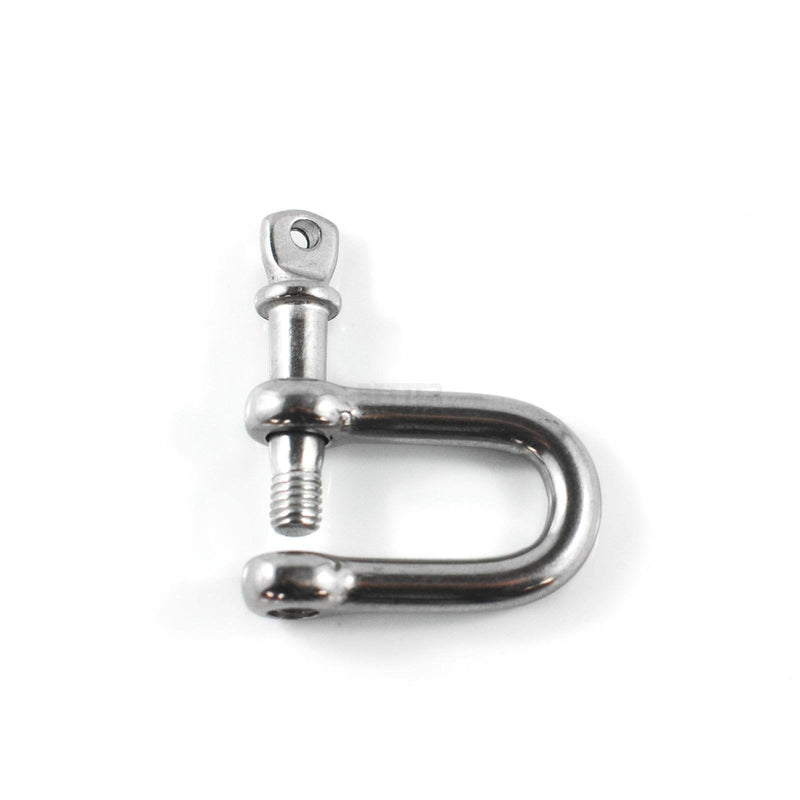 Dee Shackle Stainless Captive 316-RWB-Cassell Marine