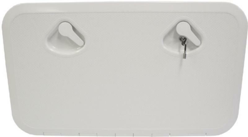 Deluxe Storage Hatch - 600 x 355 Key Lock