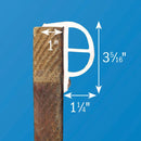 Dock Guard - Heavy Duty "P" Profile PVC White ( 3 x 2.4m )