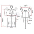 Engine Control Top Mount - Stainless Steel