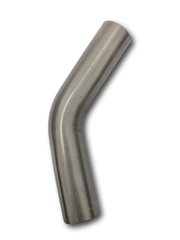 Exhaust Bend Stainless Long Leg 2 1/2" 63.5mm