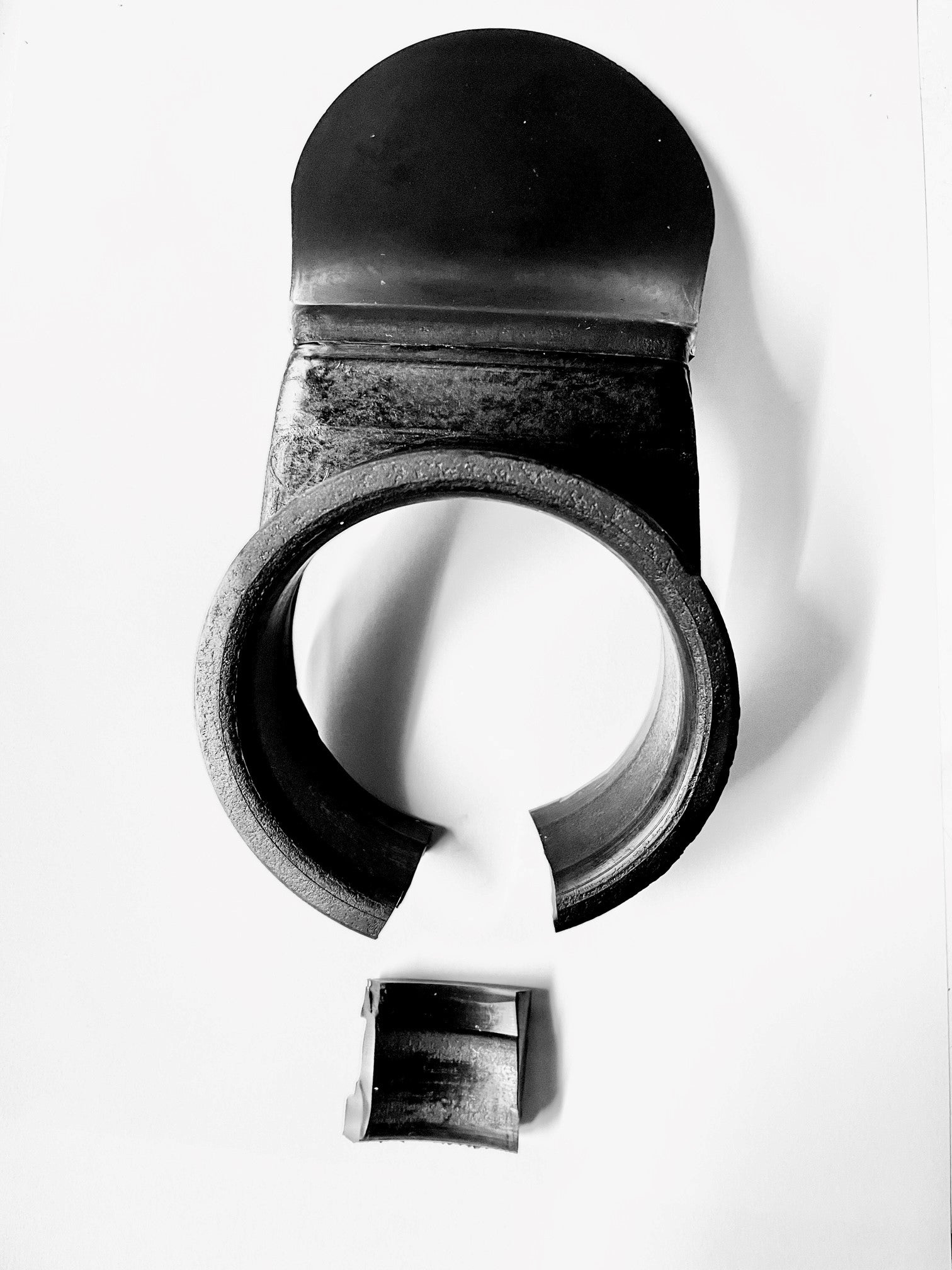 Exhaust Guards Boat Exhaust Flap Set with Clamps suit Small 2 1/2" p