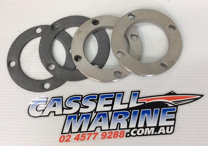 Exhaust Manifold Flange & Gasket Kit MCE-Cassell Marine-Cassell Marine
